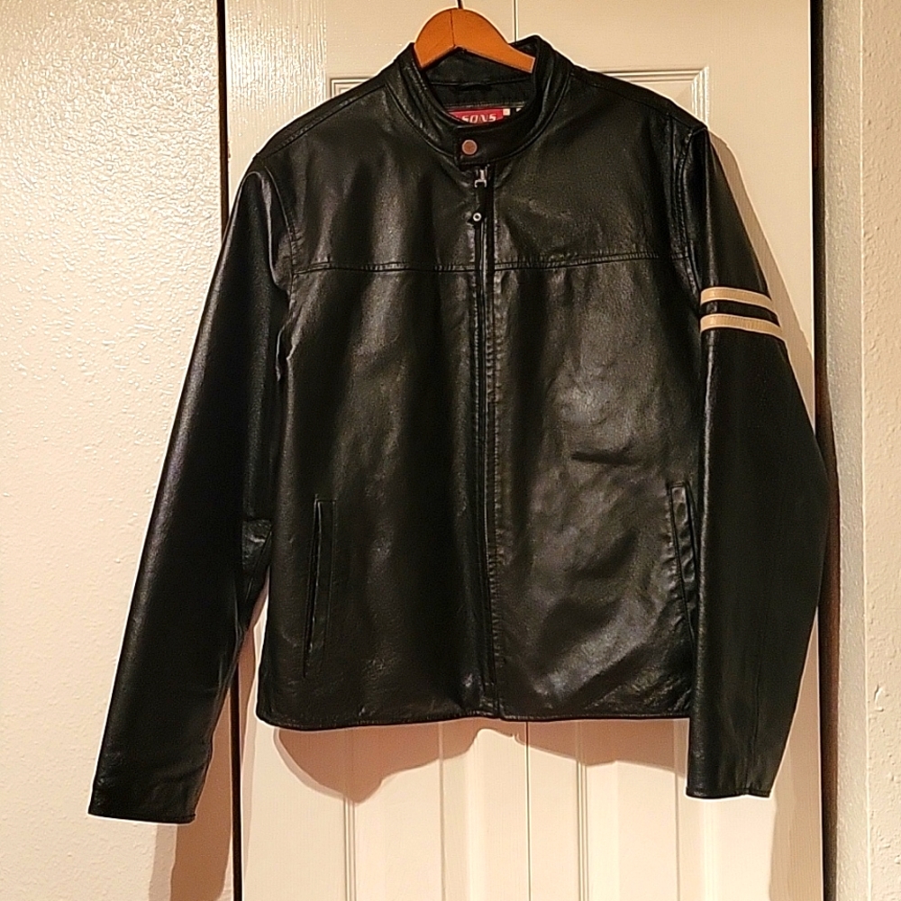 Wilson's Leather Men's Motorcycle Jacket